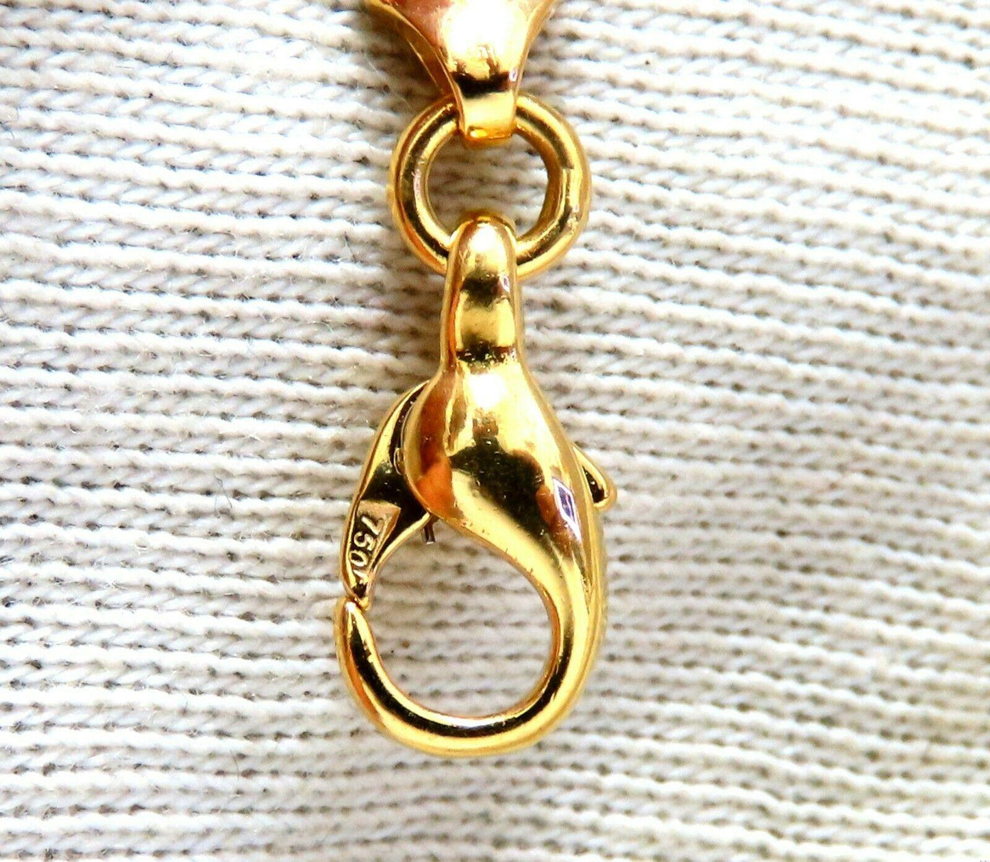 1.63ct Natural Round Diamonds Rectangular Vector Curb Link Bracelet 18kt