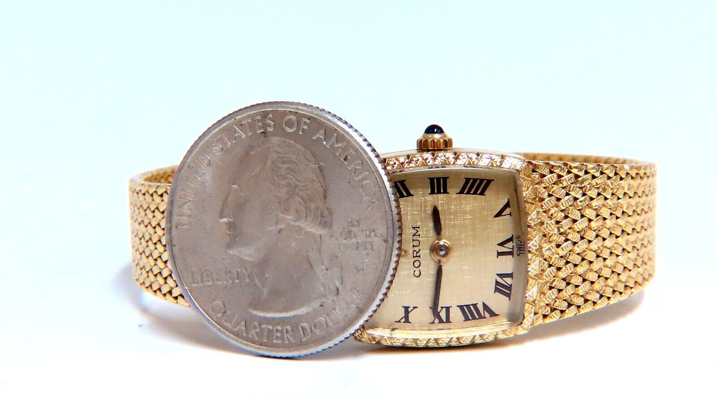 Corum Vintage Gold Watch 18kt 6.5 inch