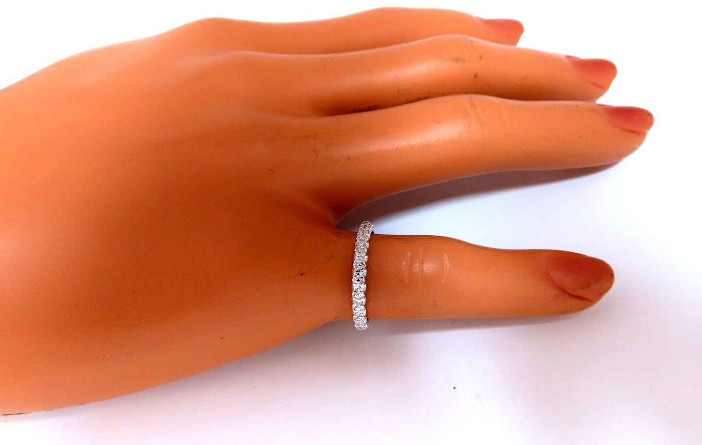 .50ct Natural Round Diamonds Ring Sharing Prong 14kt
