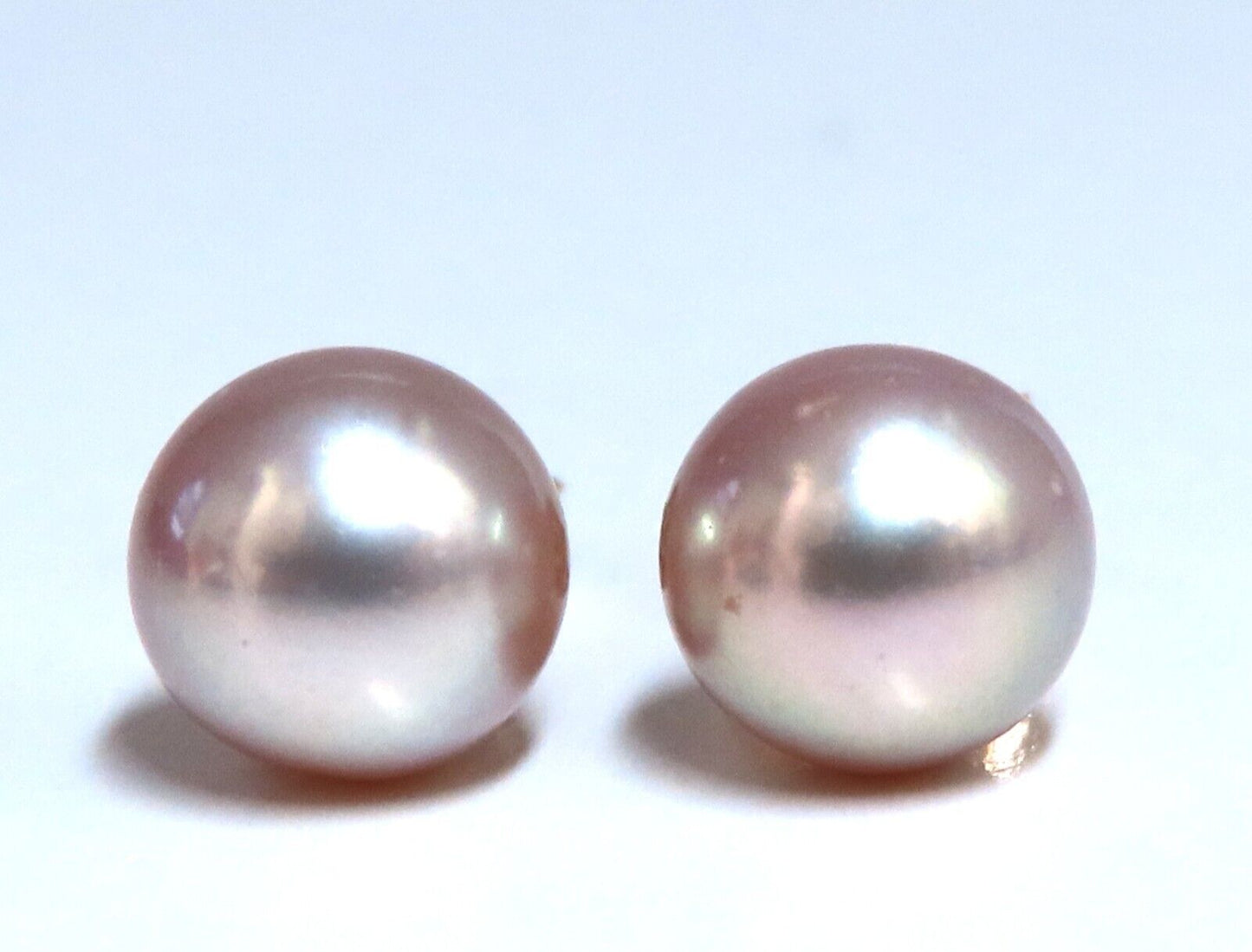 6.5mm Fresh Water Stud Earrings 14kt