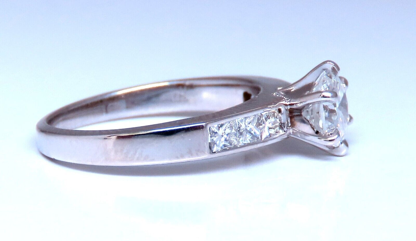 GIA Certified .58ct Natural Round Diamond solitaire ring G/Si1