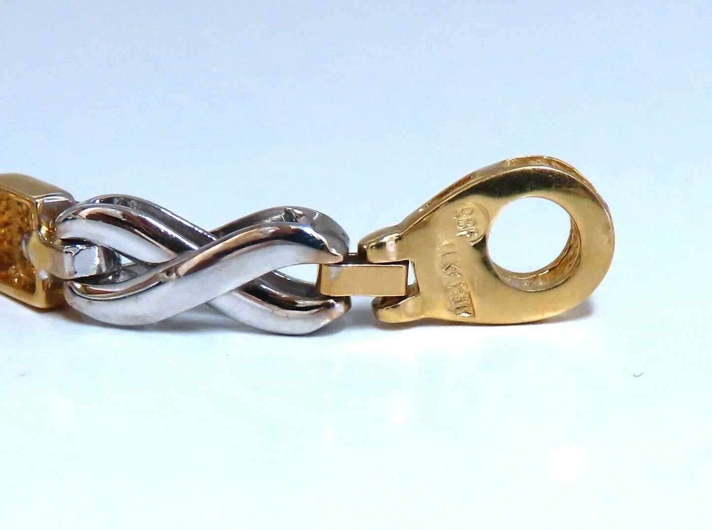 Infinity Link Gold Bracelet 14Kt