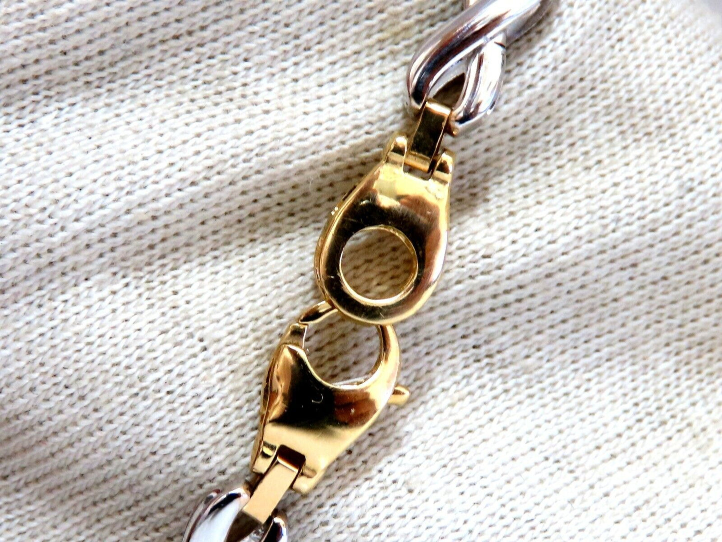 Infinity Link Gold Bracelet 14Kt