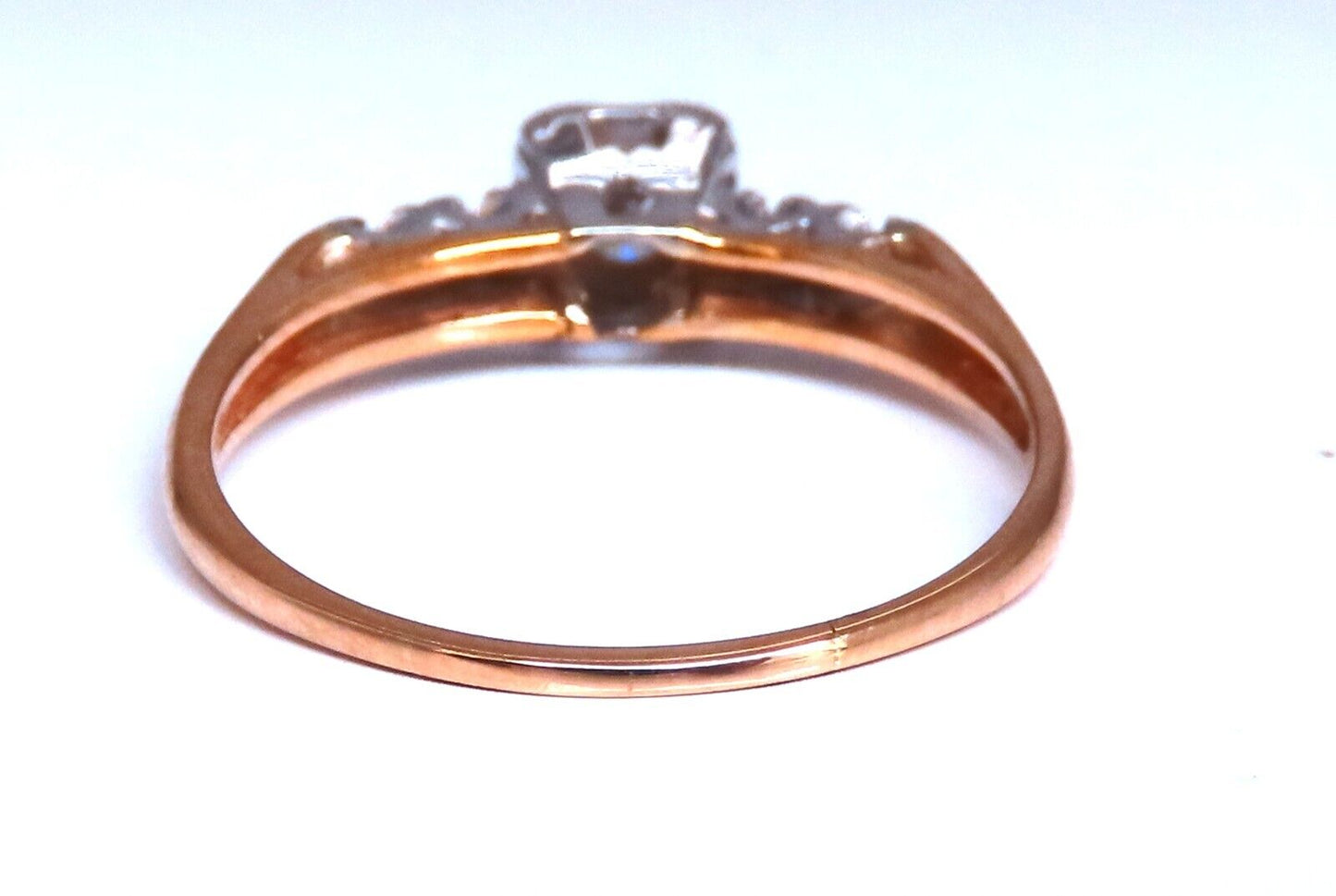 Vintage Natural Diamond Engagement ring .40ct 14kt Gold