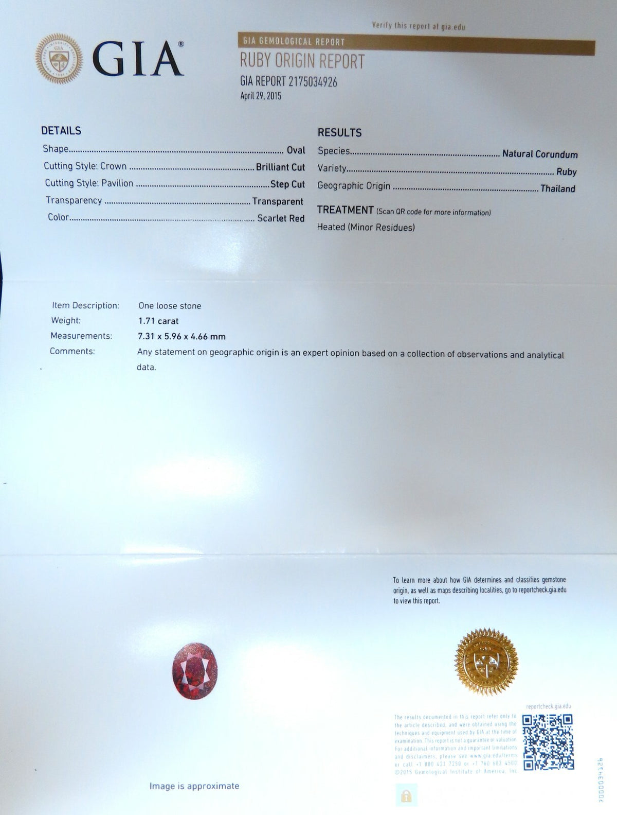 GIA Certified Thailand Ruby 1.71ct Halo Diamond ring 18kt Vivid Red Prime*v