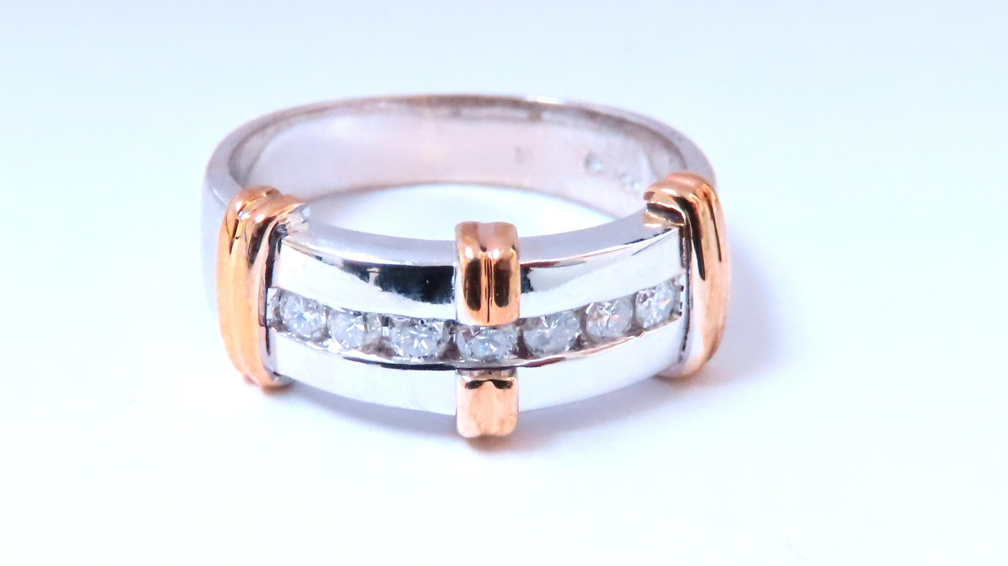 .40ct Natural Diamonds TriBar Shoulder Band 14kt 12638