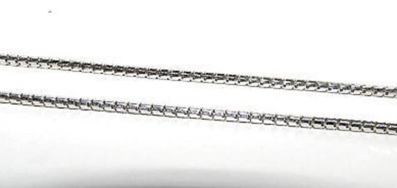18 Karat 12.50 Carat Checkerboard Topaz Diamond Necklace *v