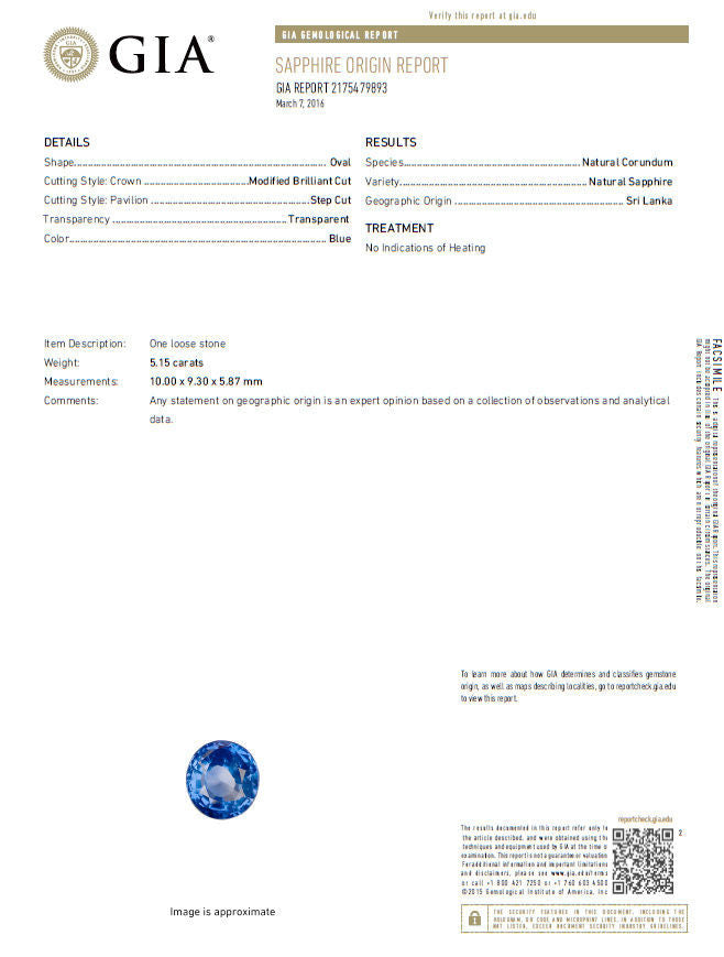 GIA Certified 7.10ct Natural No Heat Sapphire Diamond Ring Trilliants Unheated