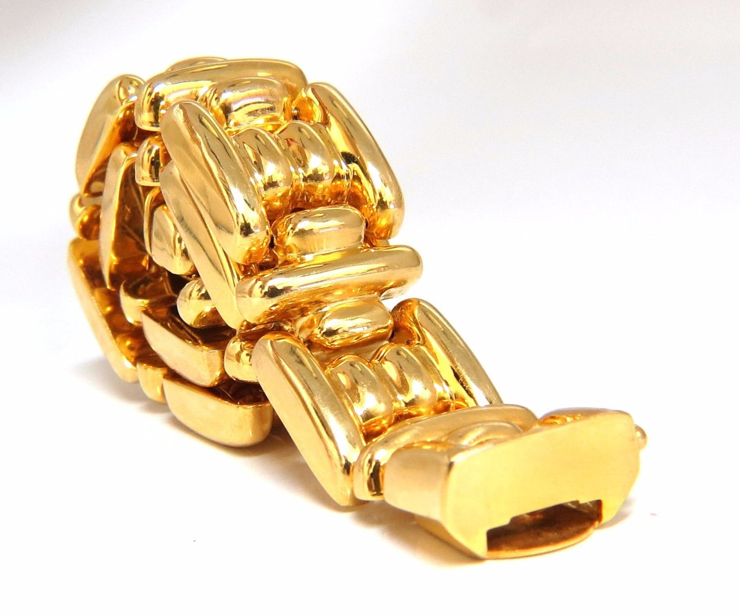 14kt. Greek Icon Link Bracelet 33 Gram