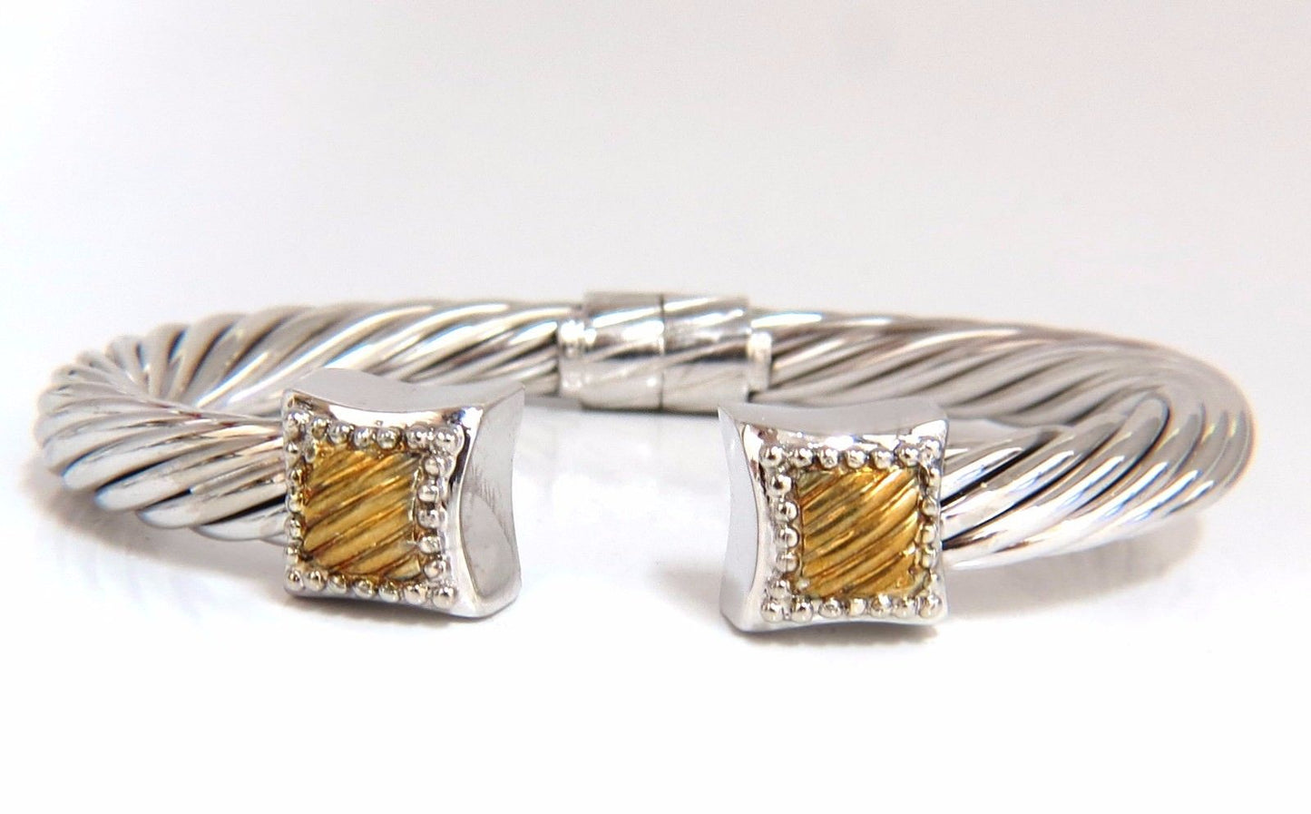 .26ct Diamonds Earrings, Bangle Set 14kt & Silver