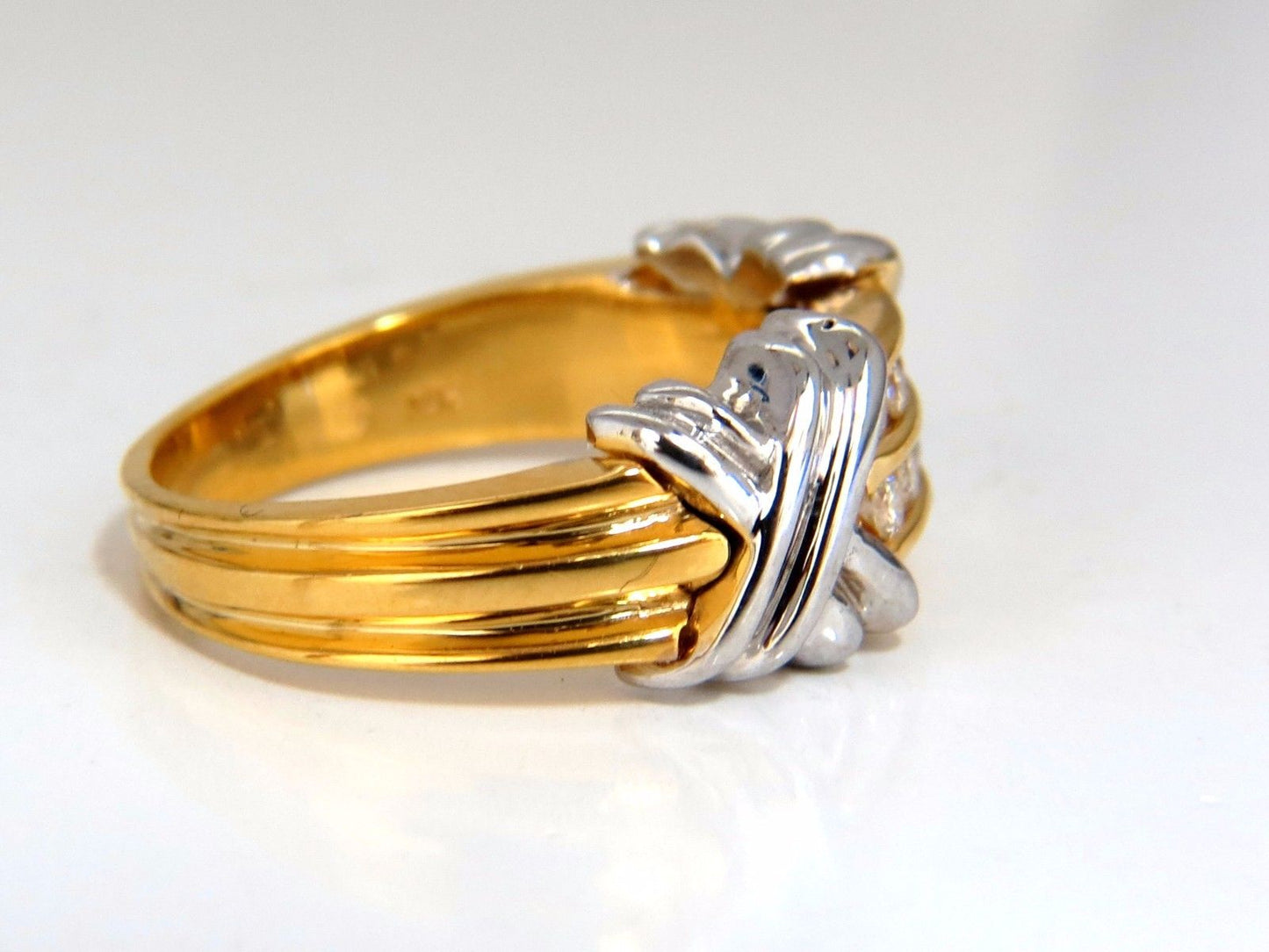 .50ct "X" Channel Diamonds ring 14kt