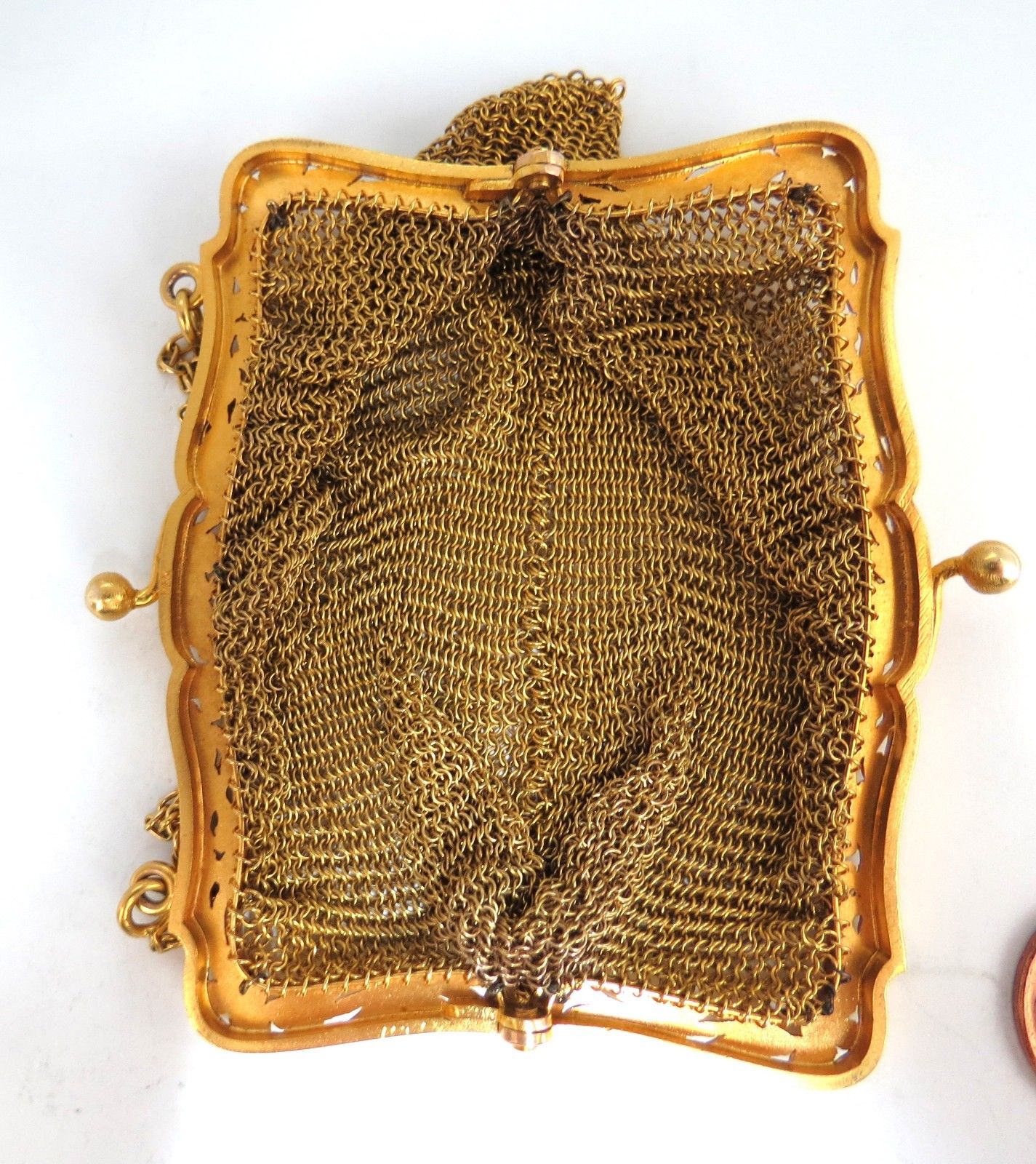14kt Gold Mesh Purse Vintage Prime