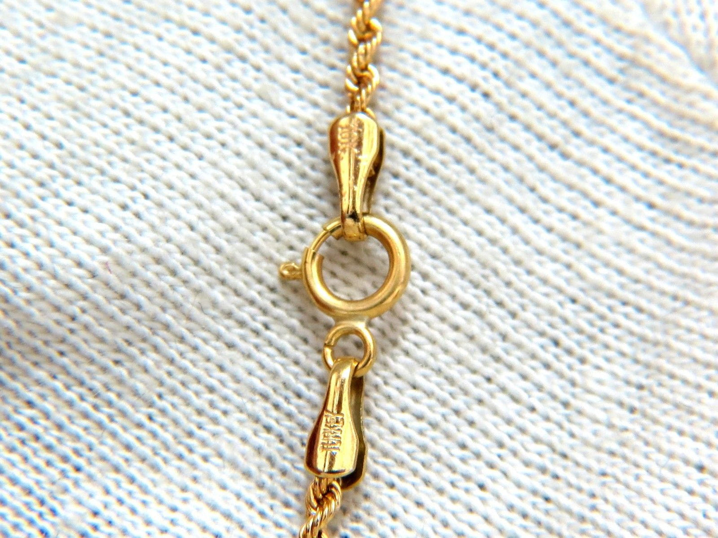 20.50ct natural citrine necklace 14kt