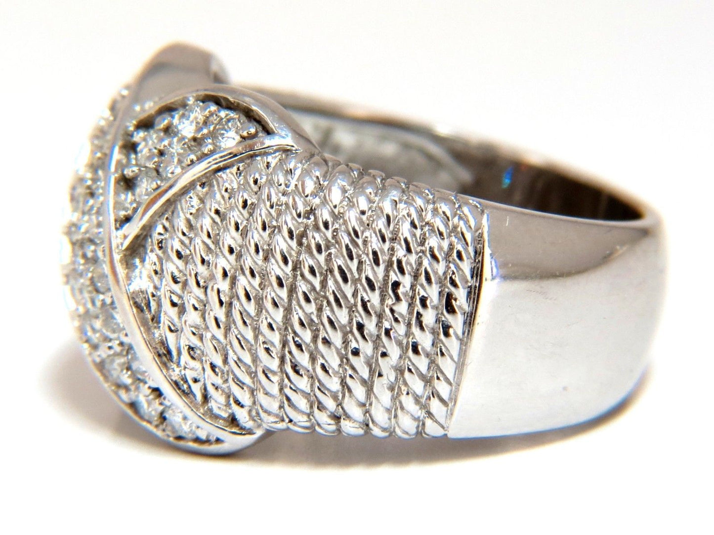 .50ct Diamonds X Ring 14 karat