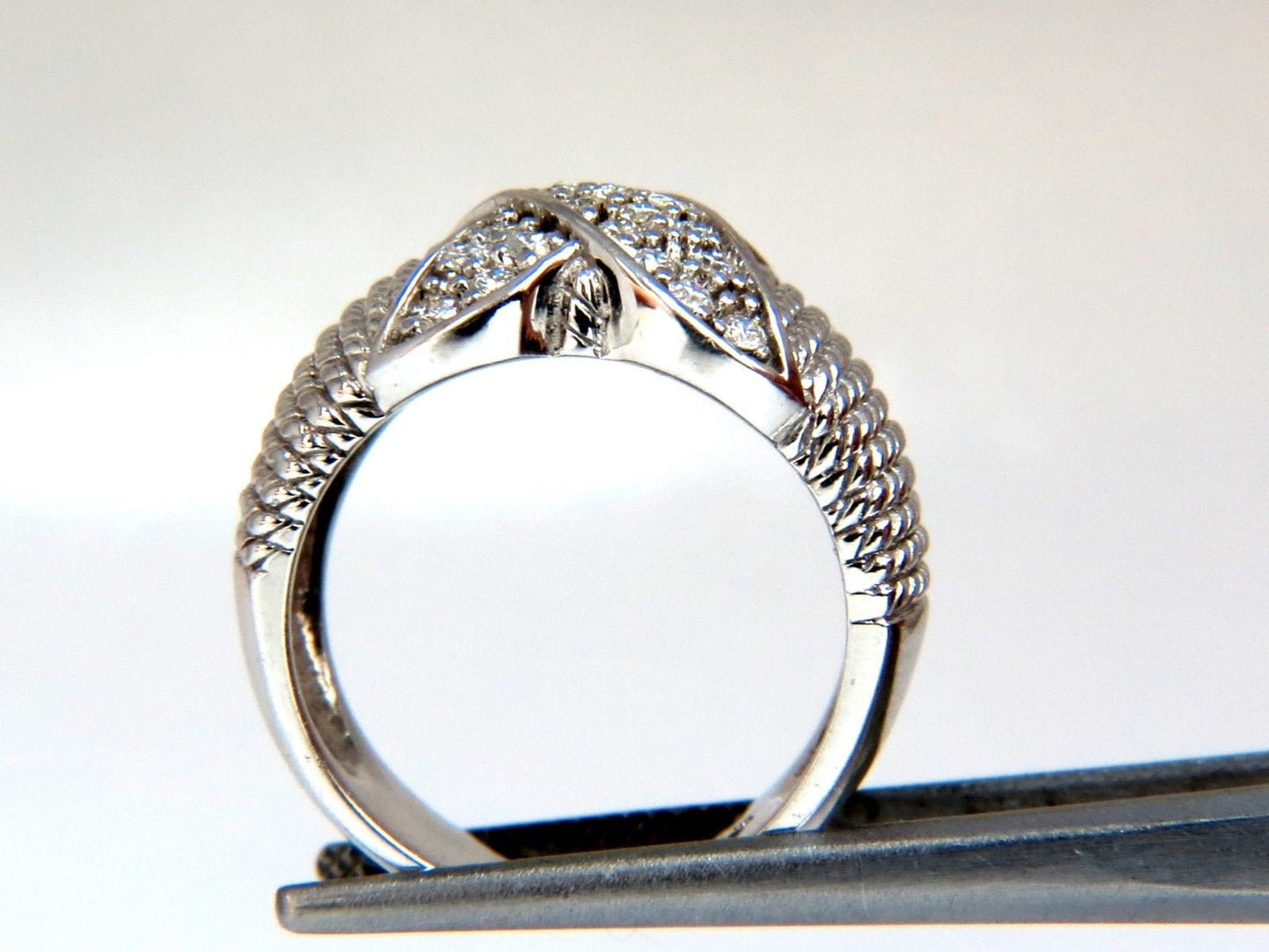 .50ct Diamonds X Ring 14 karat