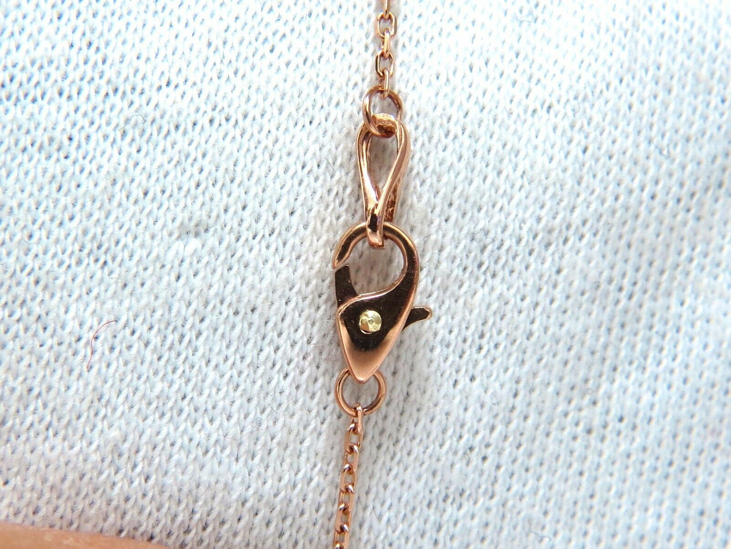 1.52ct diamonds eternity station by yard double wrap necklace 14kt g/vs 29inch