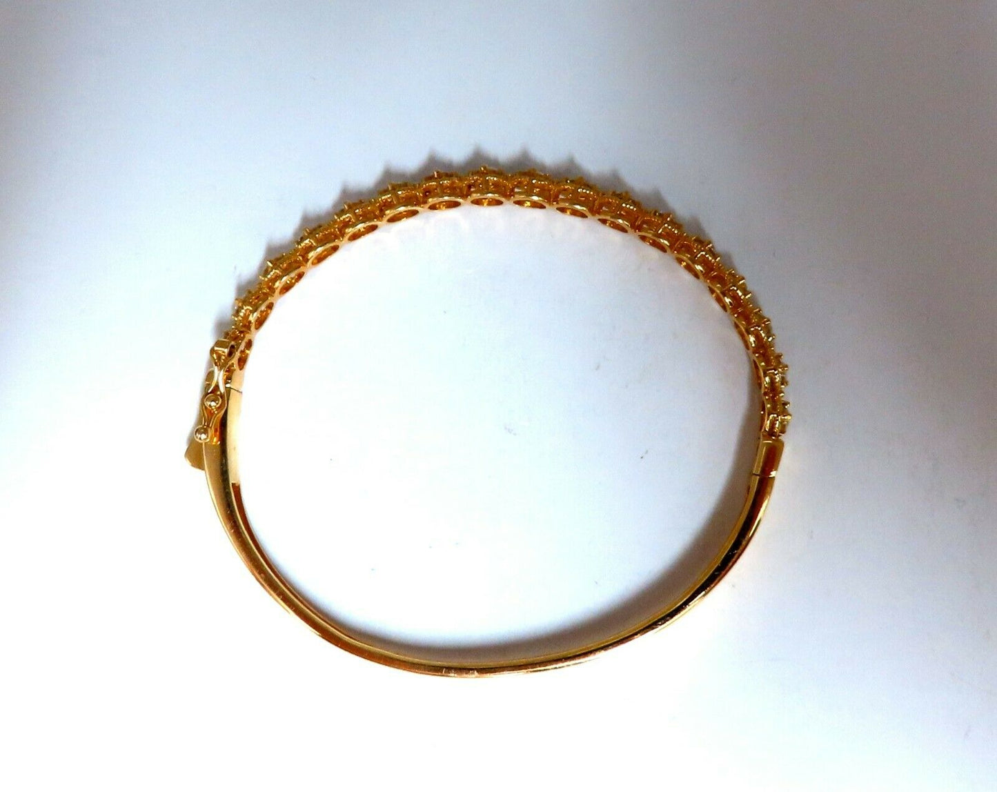 2.02ct Natural Diamonds Bangle Bracelet 14 Karat