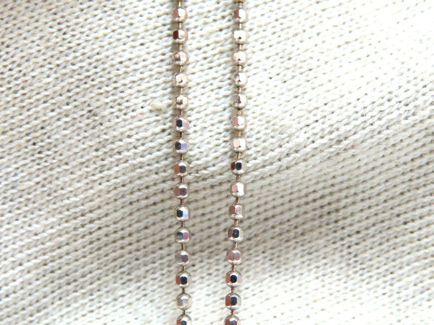 .33ct Natural Diamonds Dangle Necklace 14kt