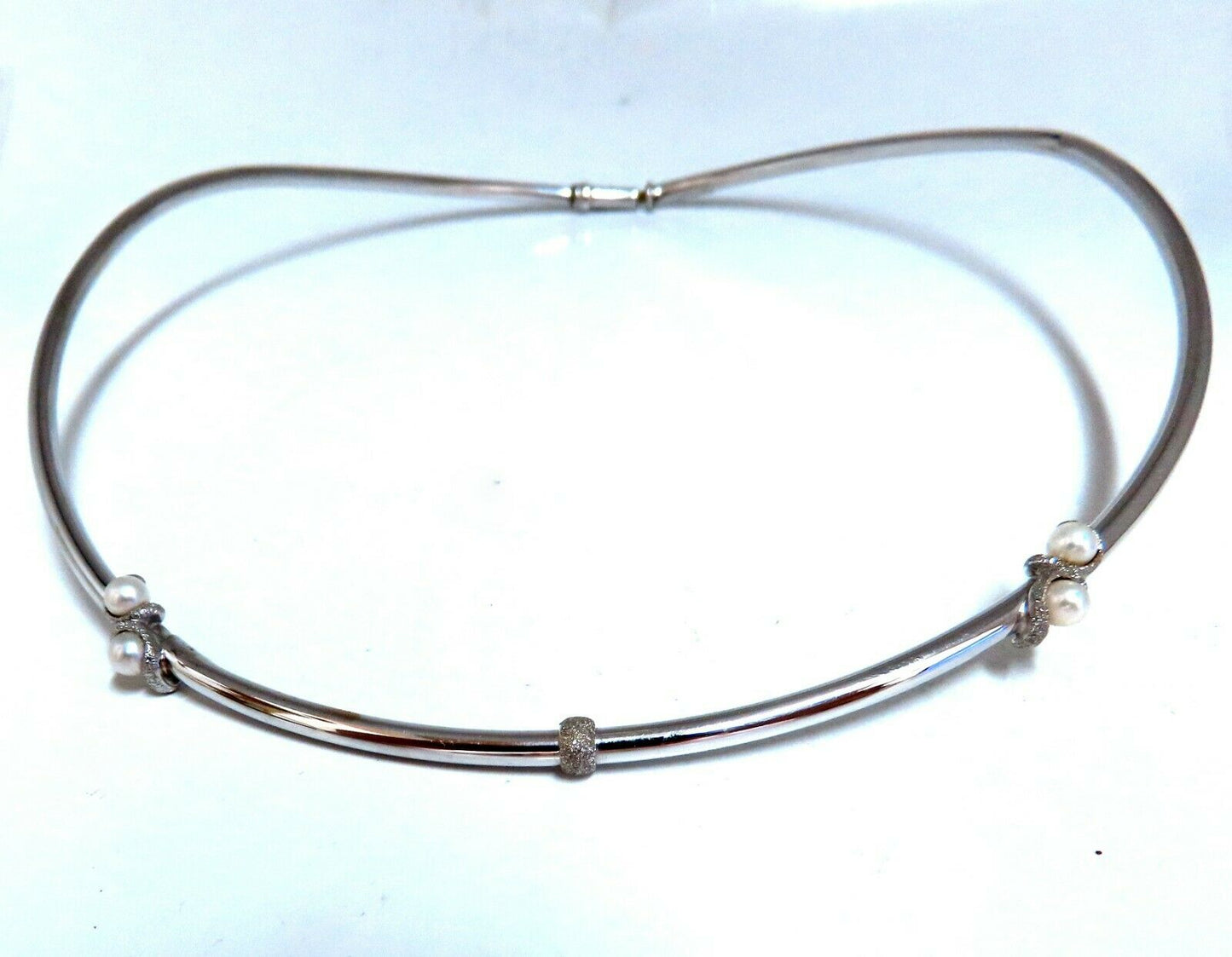 18kt Gold Tubular Diamond Cable Link Necklace