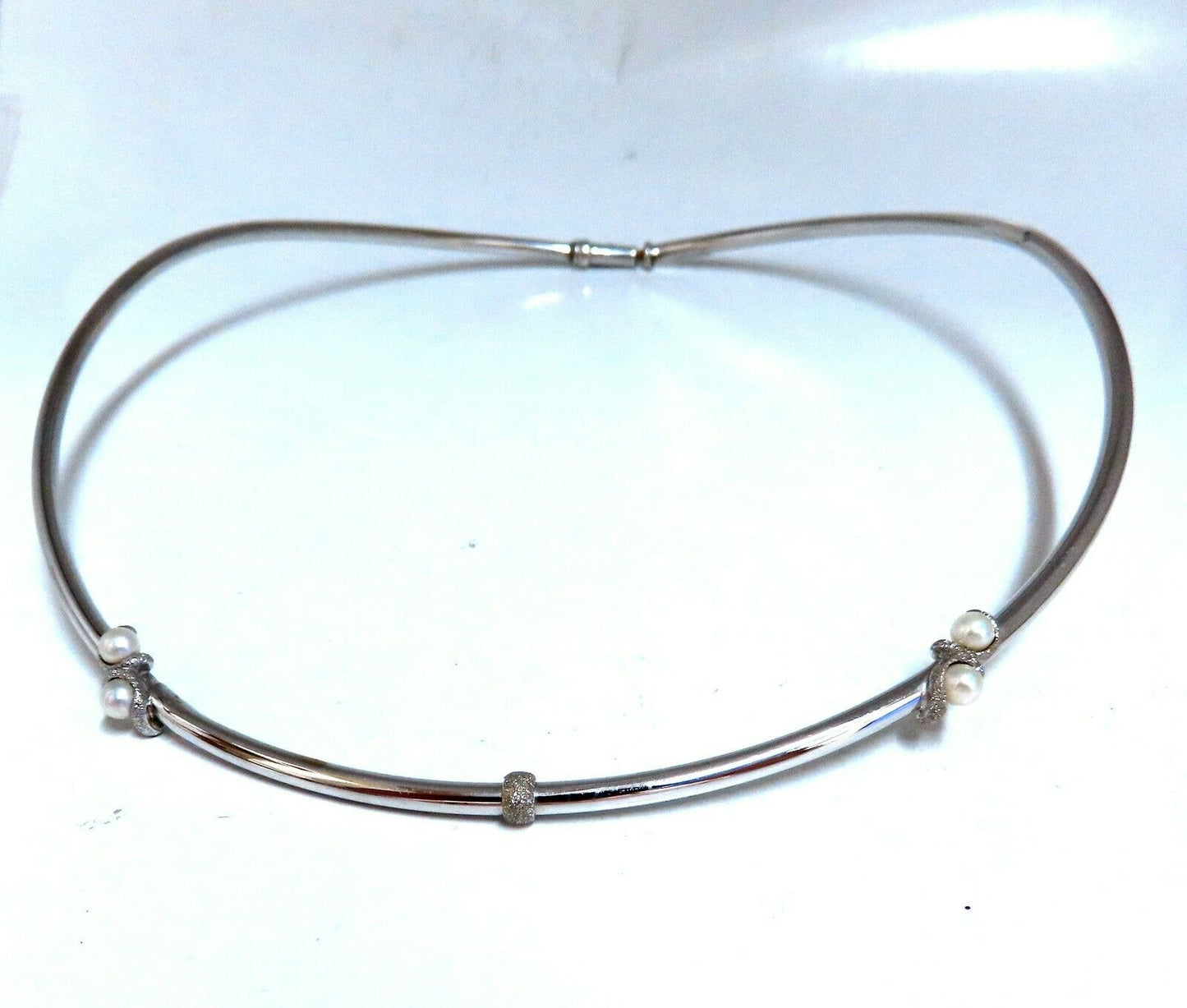 18kt Gold Tubular Diamond Cable Link Necklace