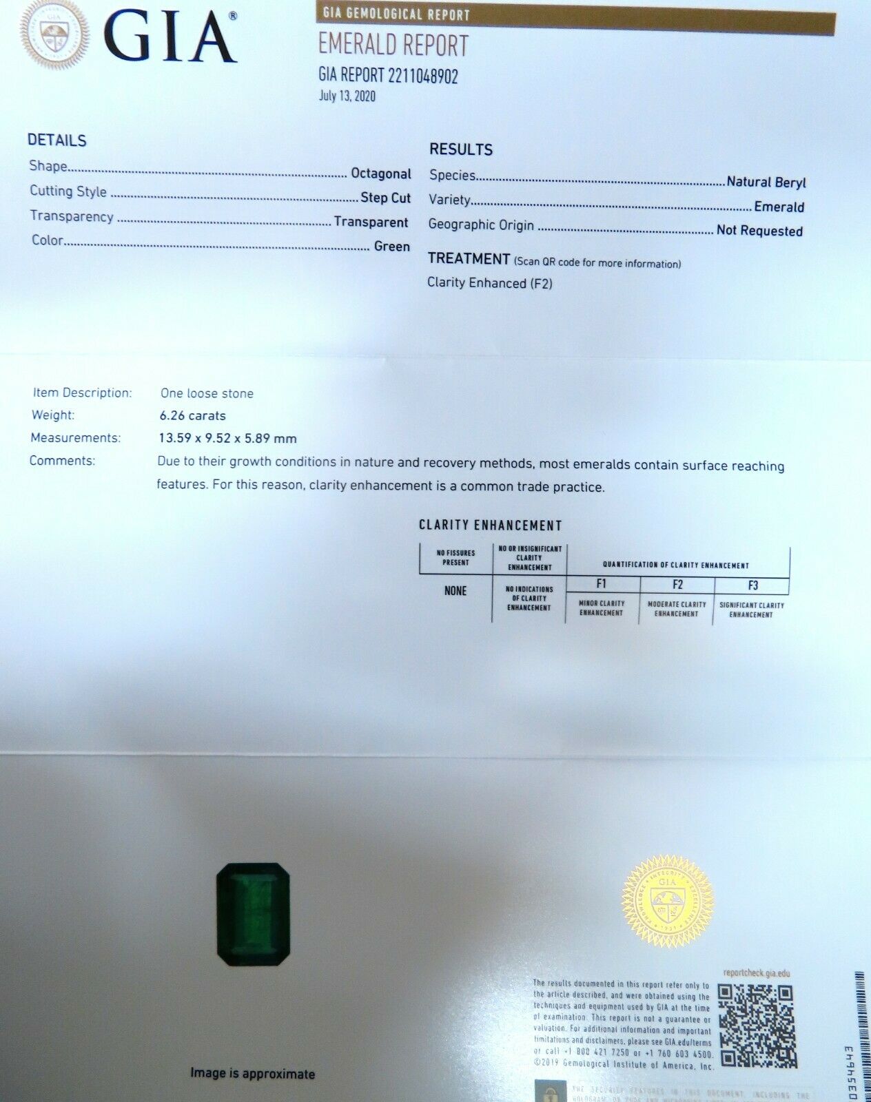 GIA Certified 6.26ct natural green emerald diamonds ring 18kt Halo Prime