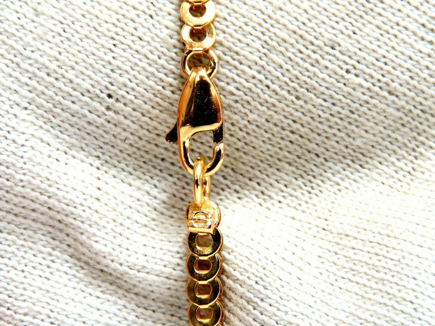 Linked Circles 18kt Gold Bracelet