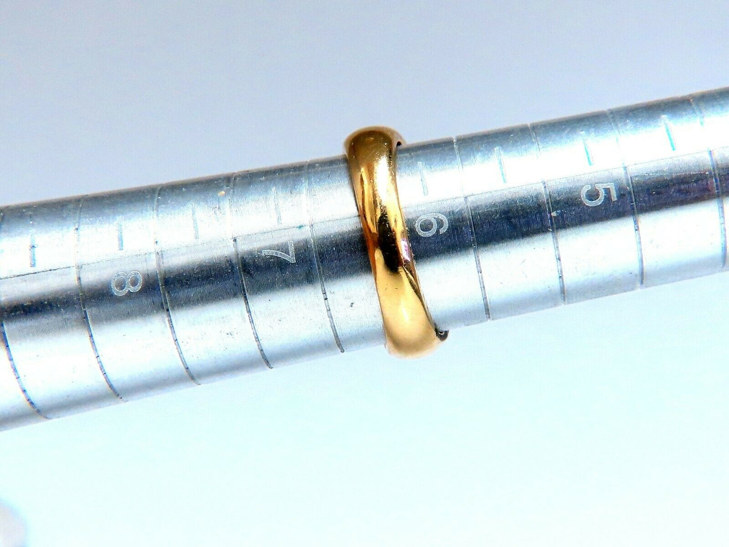 .85ct Natural Round Diamonds Watermelon Wedge Band 14kt Gold