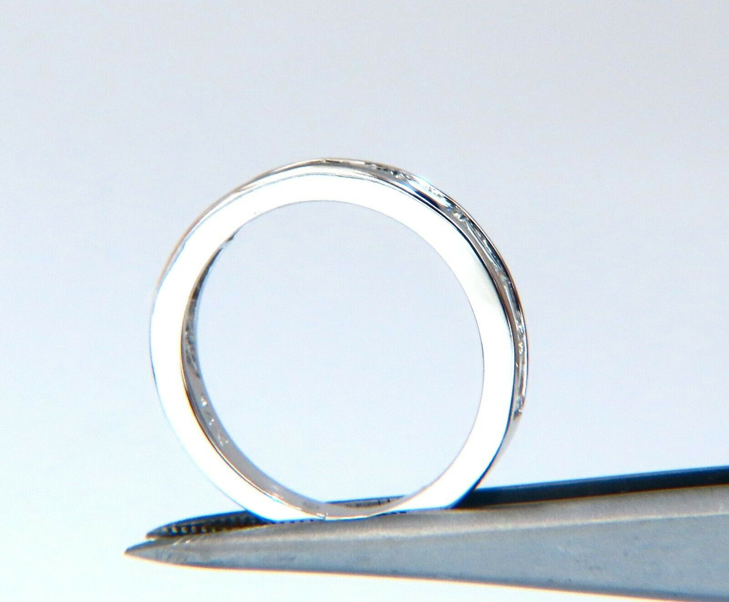 .50ct Baguette Diamonds Band 14kt. G/Vs Smooth & Flat