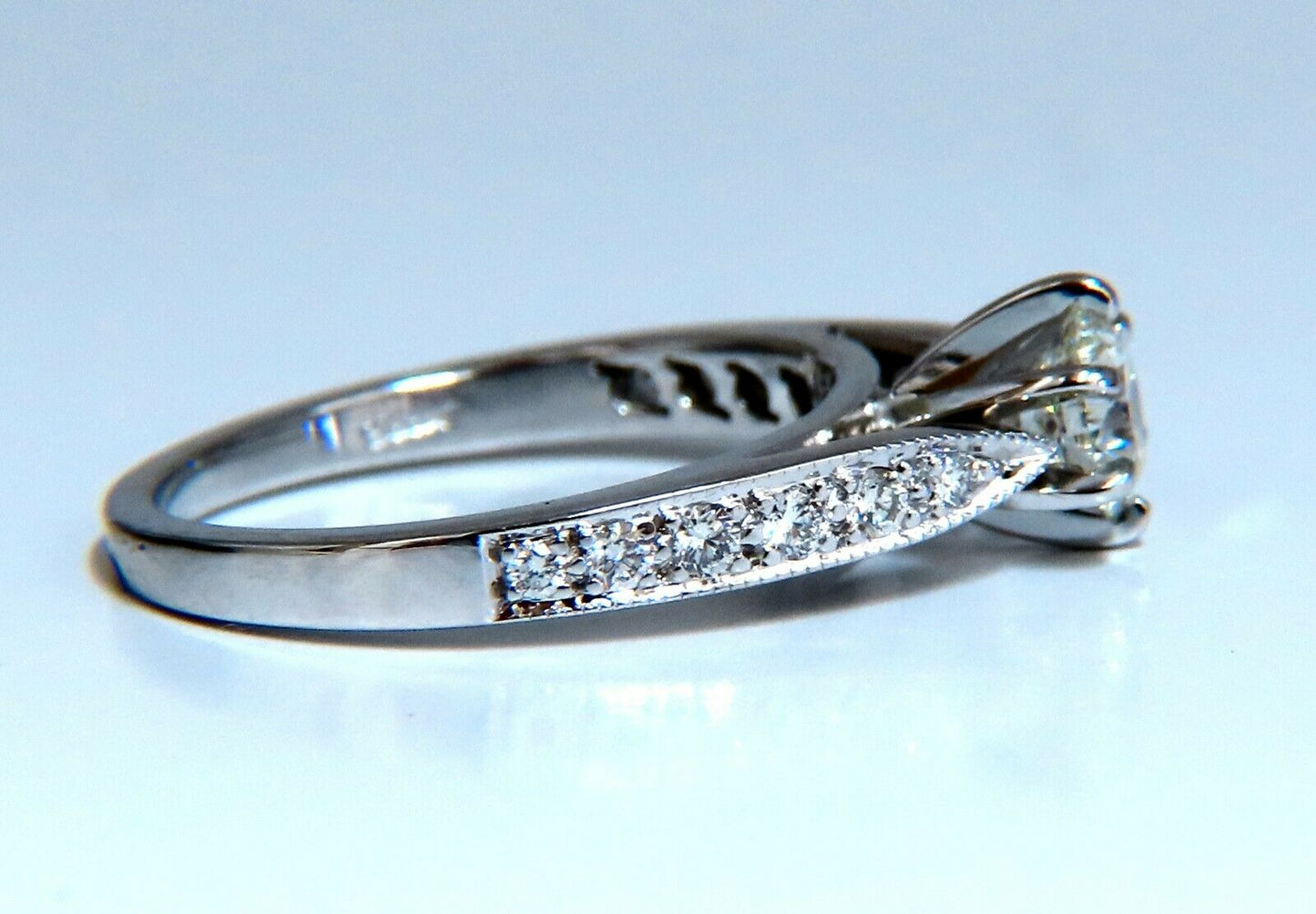.50ct Natural Round Cut Diamond Ring H/VS 14kt