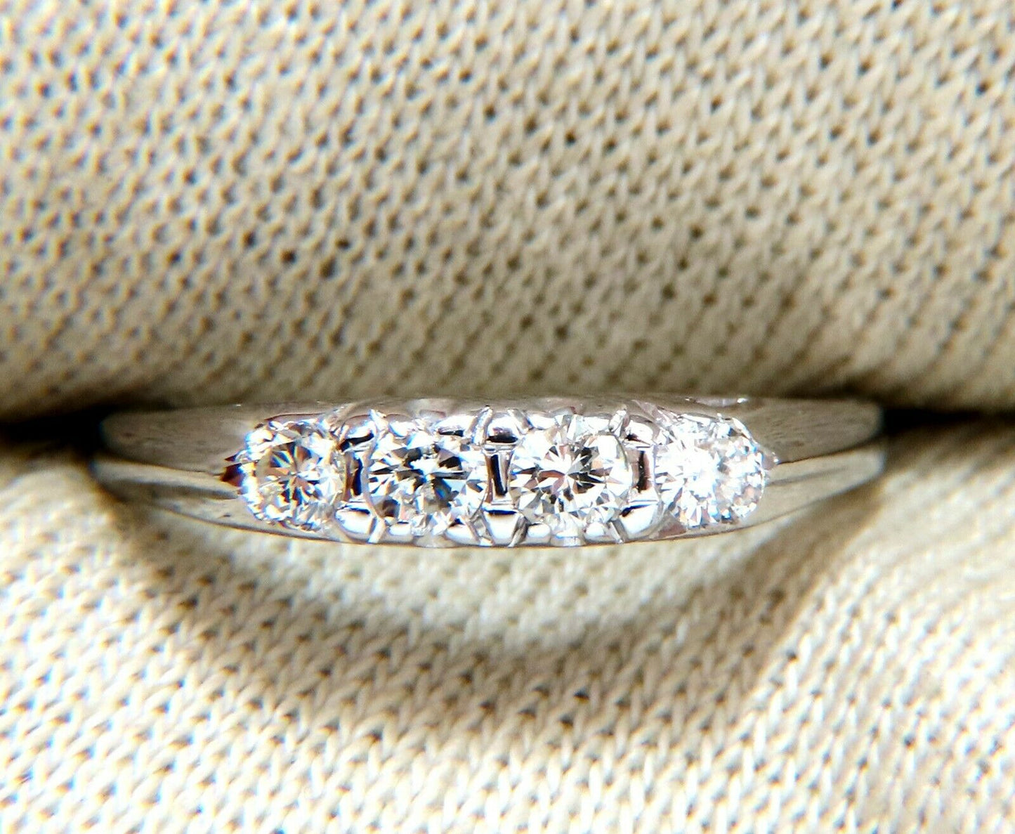 .68ct Diamond Solitaire Ring + Band 14kt Set