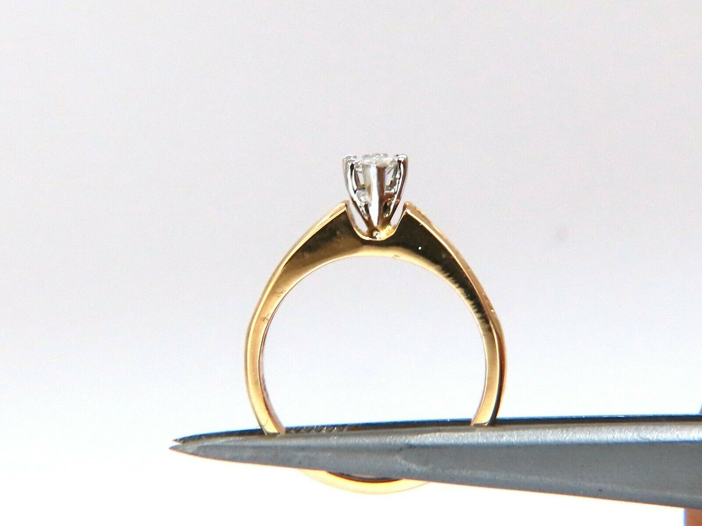 .40ct Natural Marquise Diamonds Accent Ring 14kt