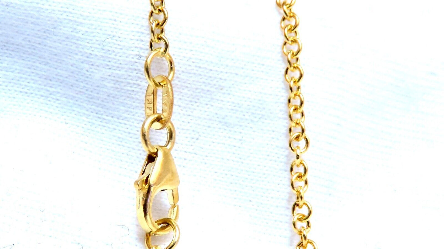 10.24ct Natural Heart Opal Diamonds Cluster Halo Necklace 14kt