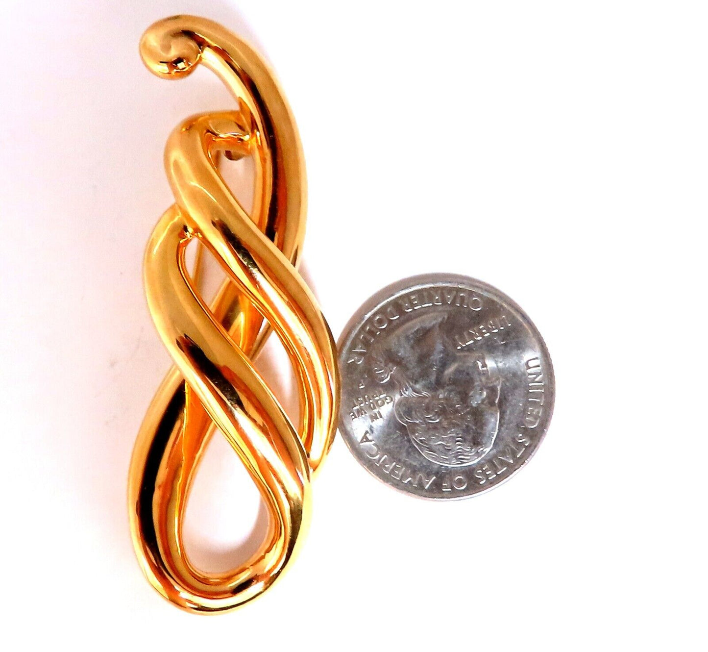 Curling Iconic Pin 14kt