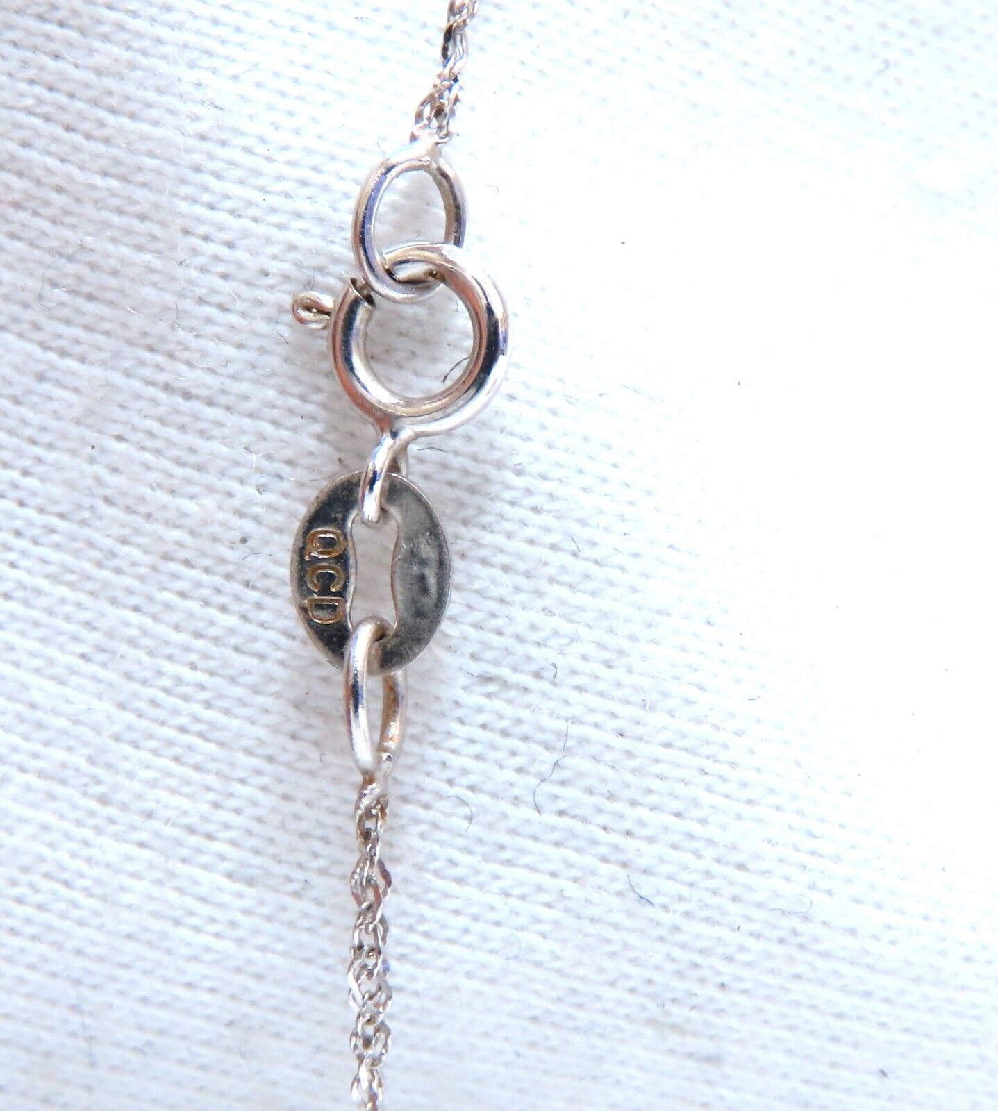 .80ct Natural princess cuts and rounds Diamonds Slope Pendant Necklace 14kt Zen