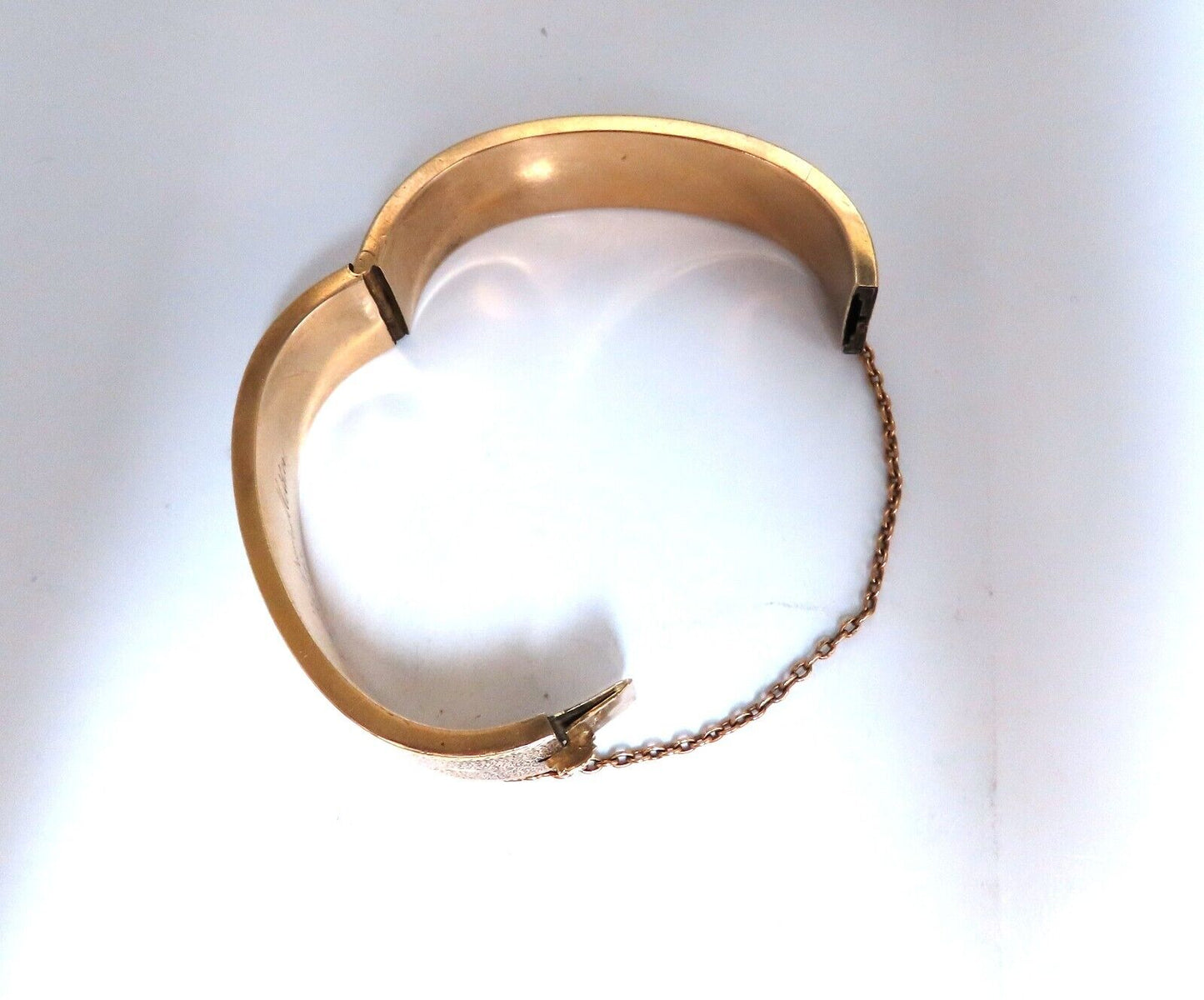 Antique Child's Bangle Bracelet 14kt Circa 1873