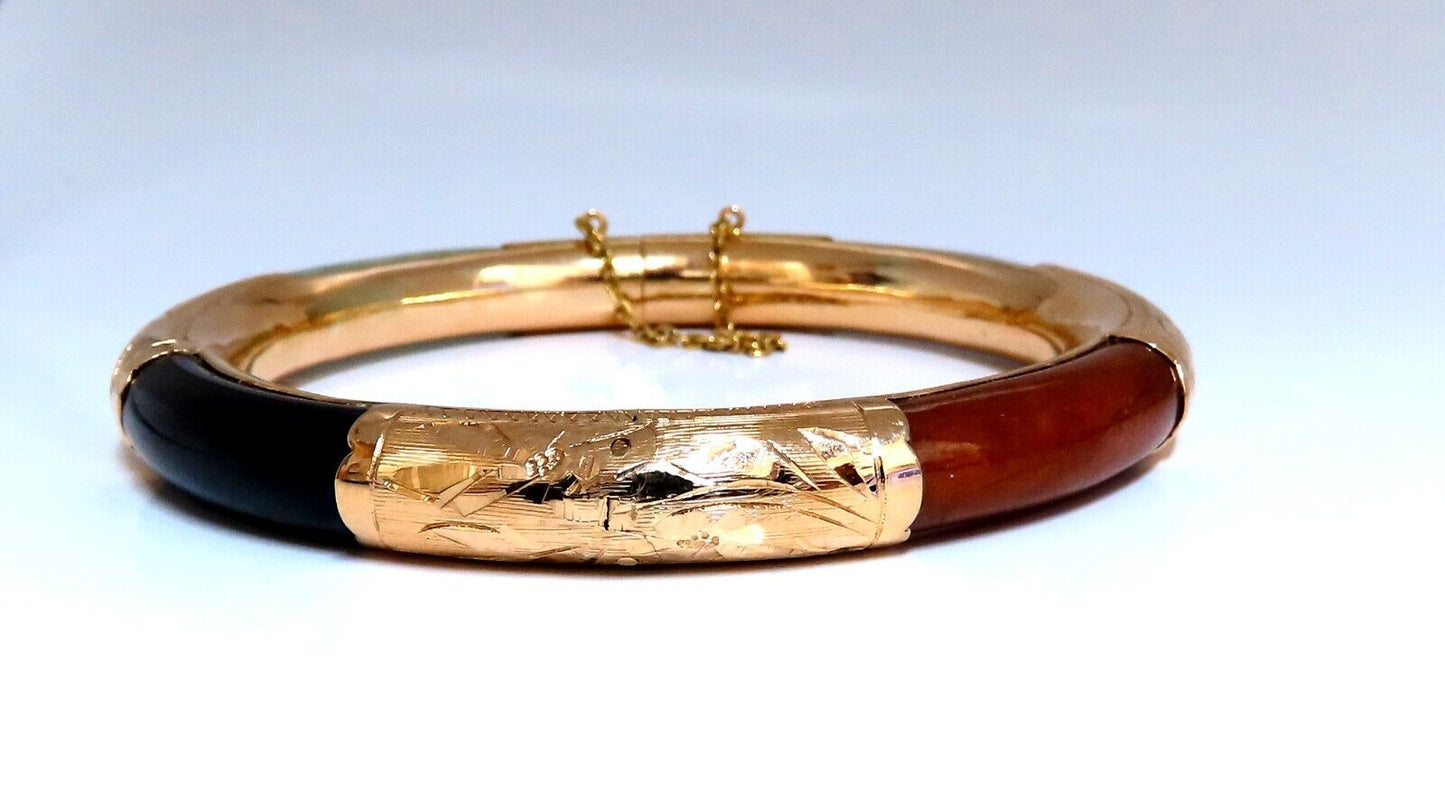Jade Bangle Bracelet 8.4mm