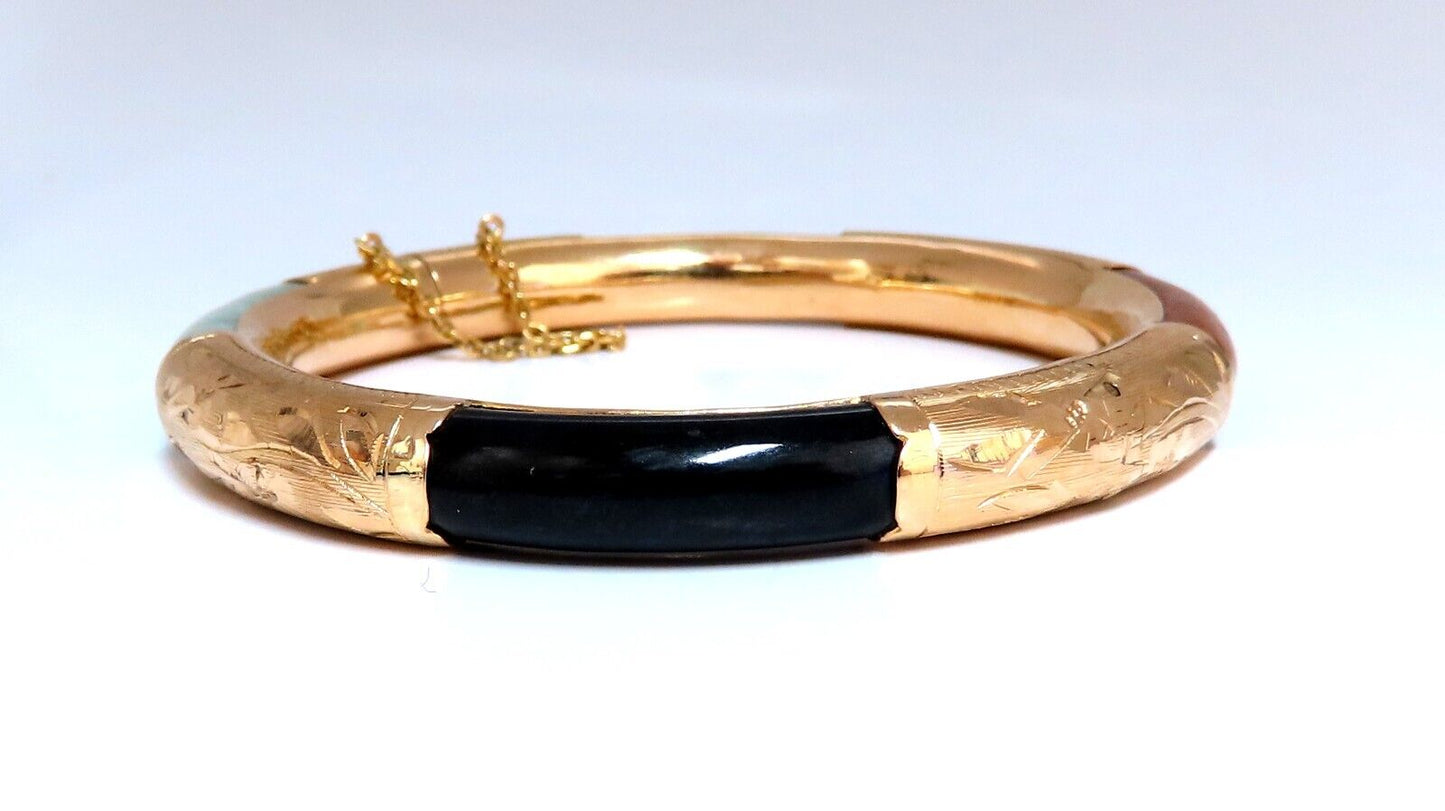 Jade Bangle Bracelet 8.4mm