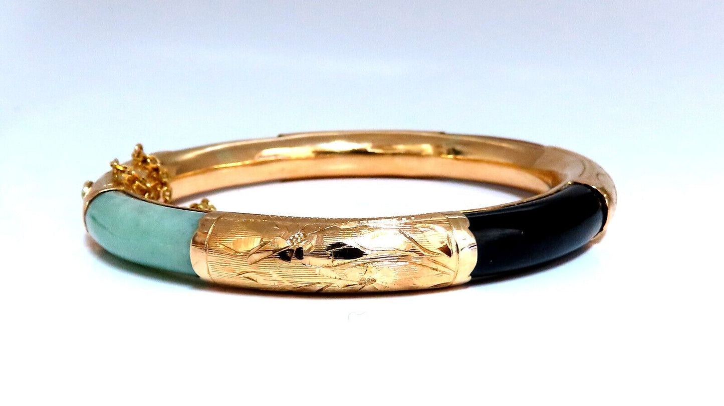 Jade Bangle Bracelet 8.4mm