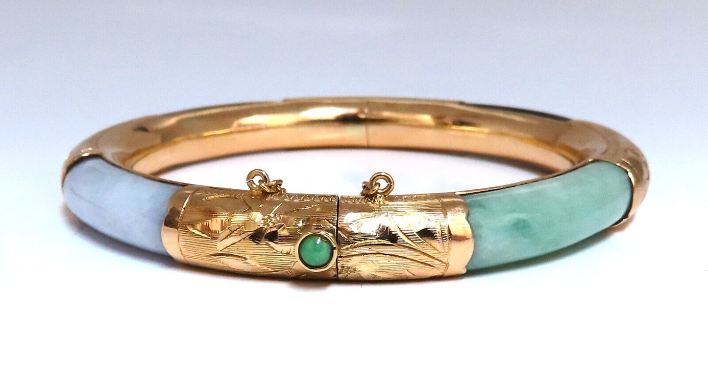 Jade Bangle Bracelet 8.4mm