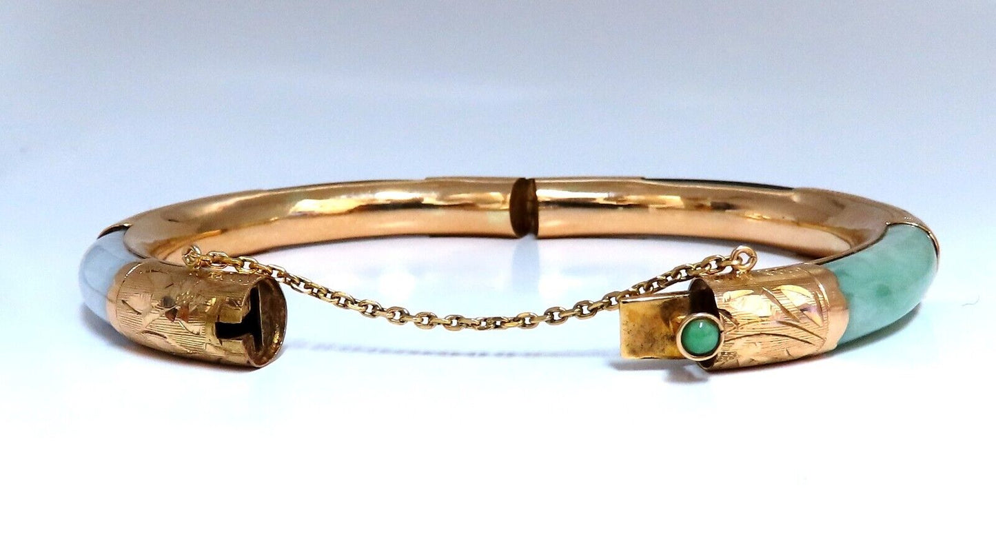 Jade Bangle Bracelet 8.4mm