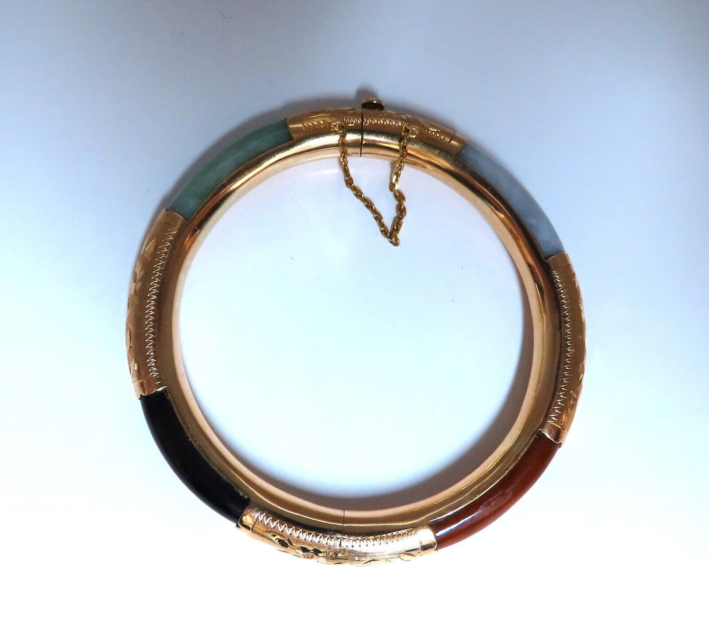 Jade Bangle Bracelet 8.4mm