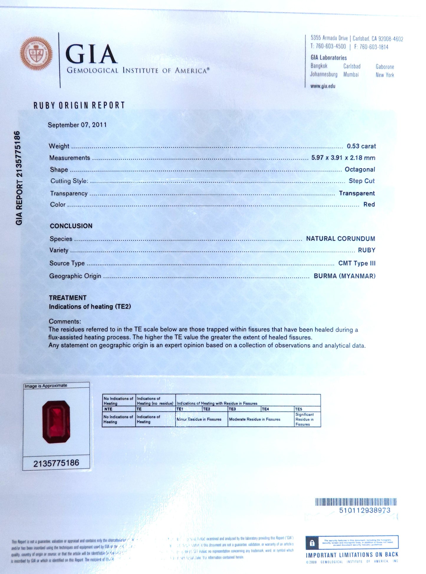 GIA Certified Natural Ruby Diamond Cuff Bracelet 18kt Important Ref 12337