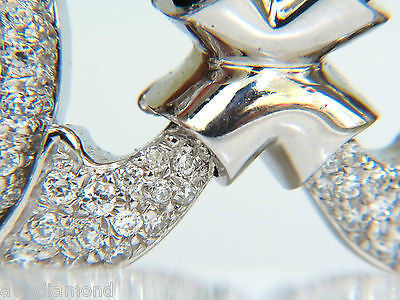 17.20CT DIAMONDS HINGE LINKED BRACELET 14KT F/G VS MODERN DECO