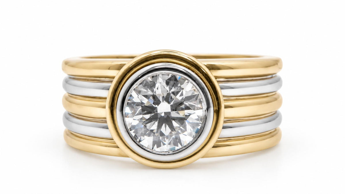 GIA Certified Natural 1.60CT Diamond Solitaire Ring 18KT Gold 95563