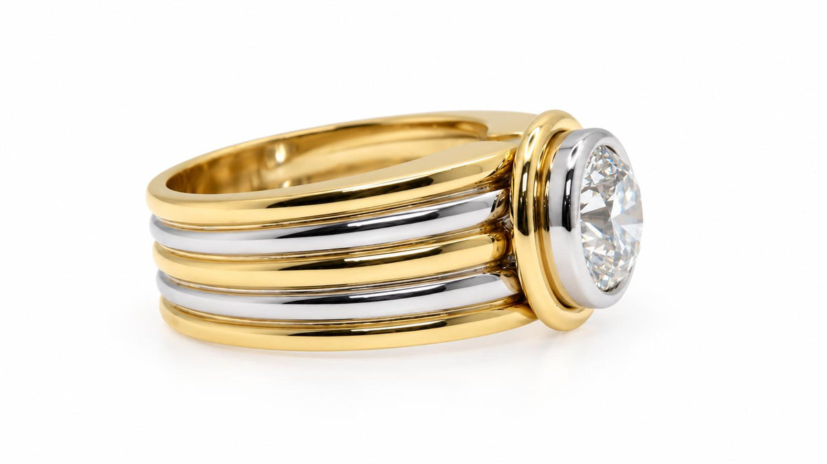 GIA Certified Natural 1.60CT Diamond Solitaire Ring 18KT Gold 95563