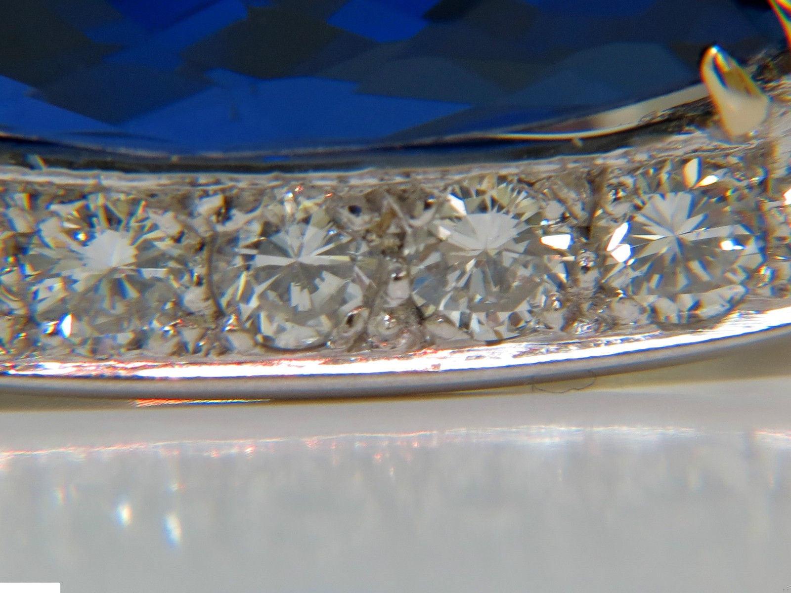20.45ct GIA Certified Magnificent Natural Tanzanite Ring 18kt Gold 10038