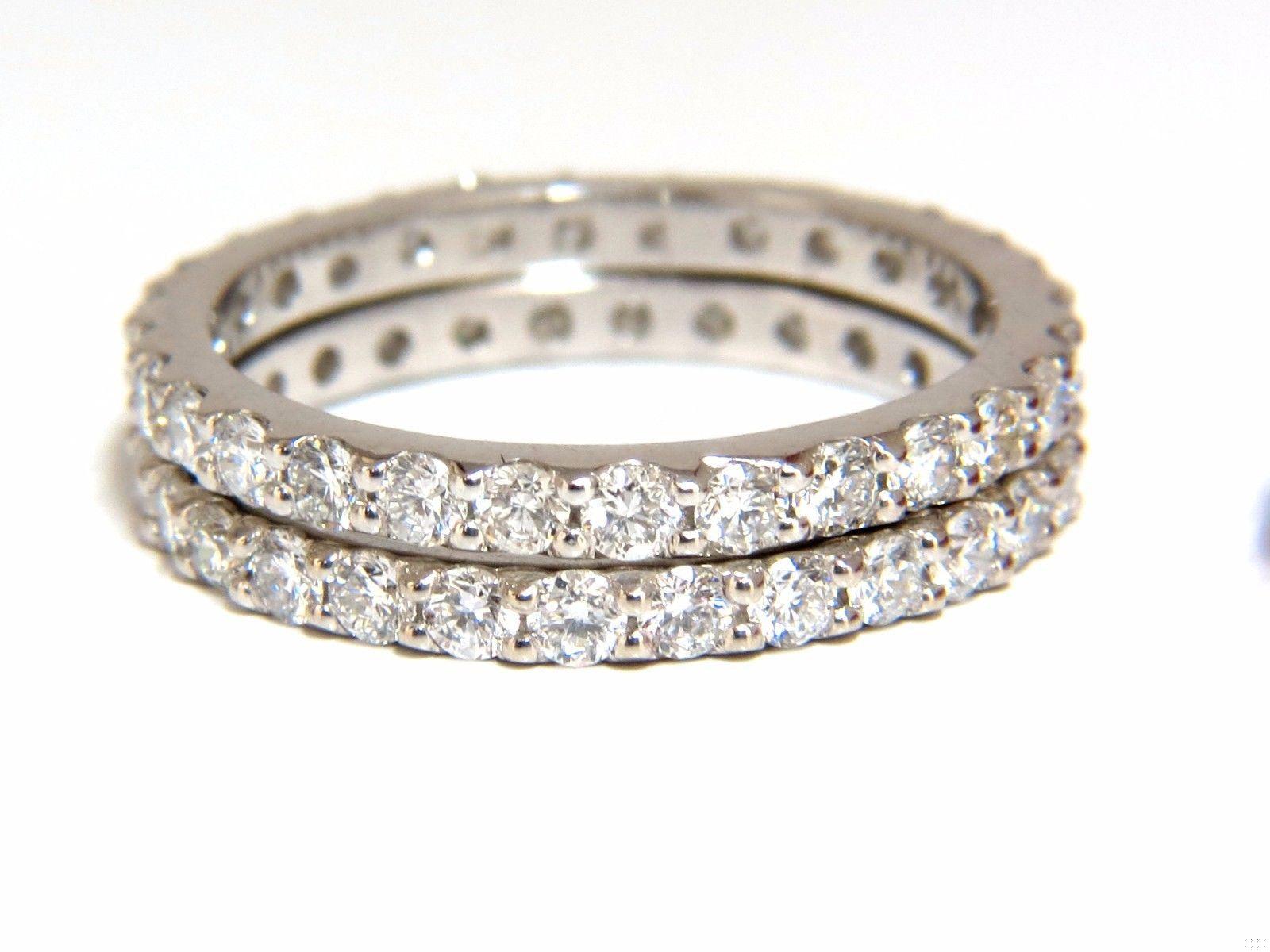 Stackable Ruby Diamonds eternity Ring 14kt Natural Stacking 7.42ct 10554**