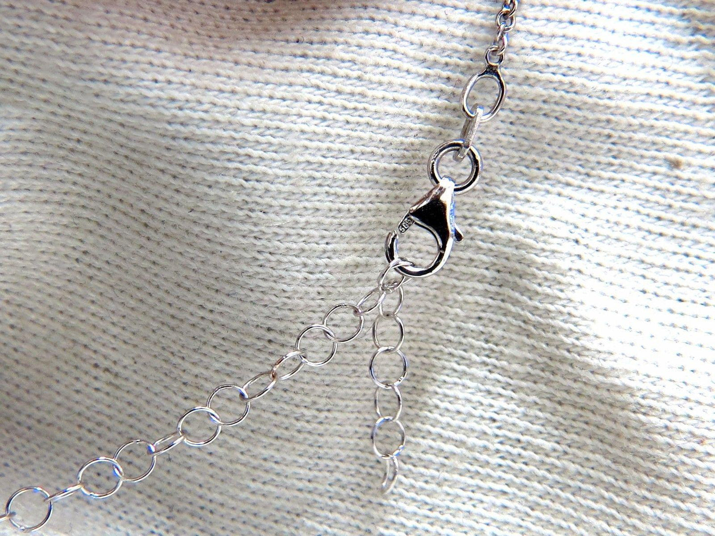 .50ct natural diamonds pear cluster necklace 14kt 10586 *v