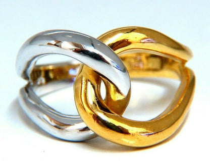 3D Knot Mod Trend Ring 18kt Gold 10947**
