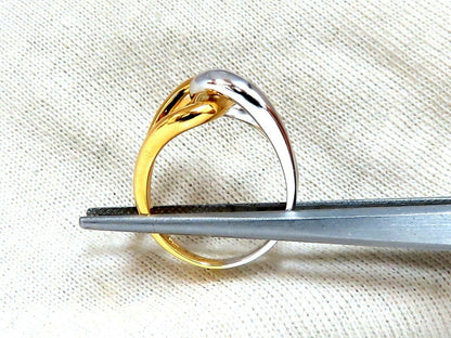 3D Knot Mod Trend Ring 18kt Gold 10947**